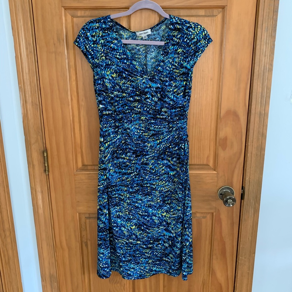 Speckled office dress